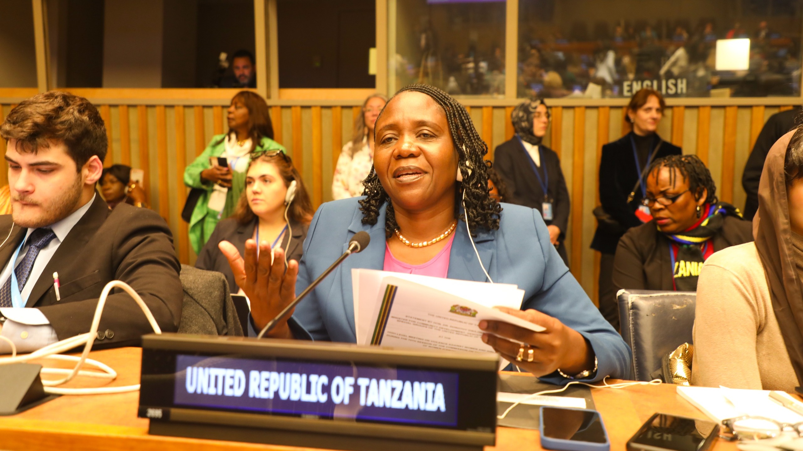 TANZANIA YAJINADI UIMARISHAJI USAWA WA KIJINSIA NA UPATIKANAJI WA HAKI WA HAKI KWA WANAWAKE MKUTANO WA CSW 70.