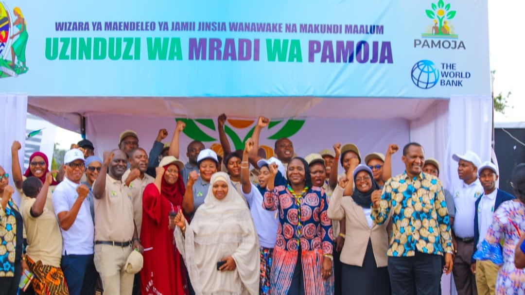 WAZIRI DKT. GWAJIMA AZINDUA MRADI WA BILIONI 262 KATIKA KILELE CHA MAADHIMISHO YA SIKU YA KIMATAIFA YA WANAWAKE - GEITA